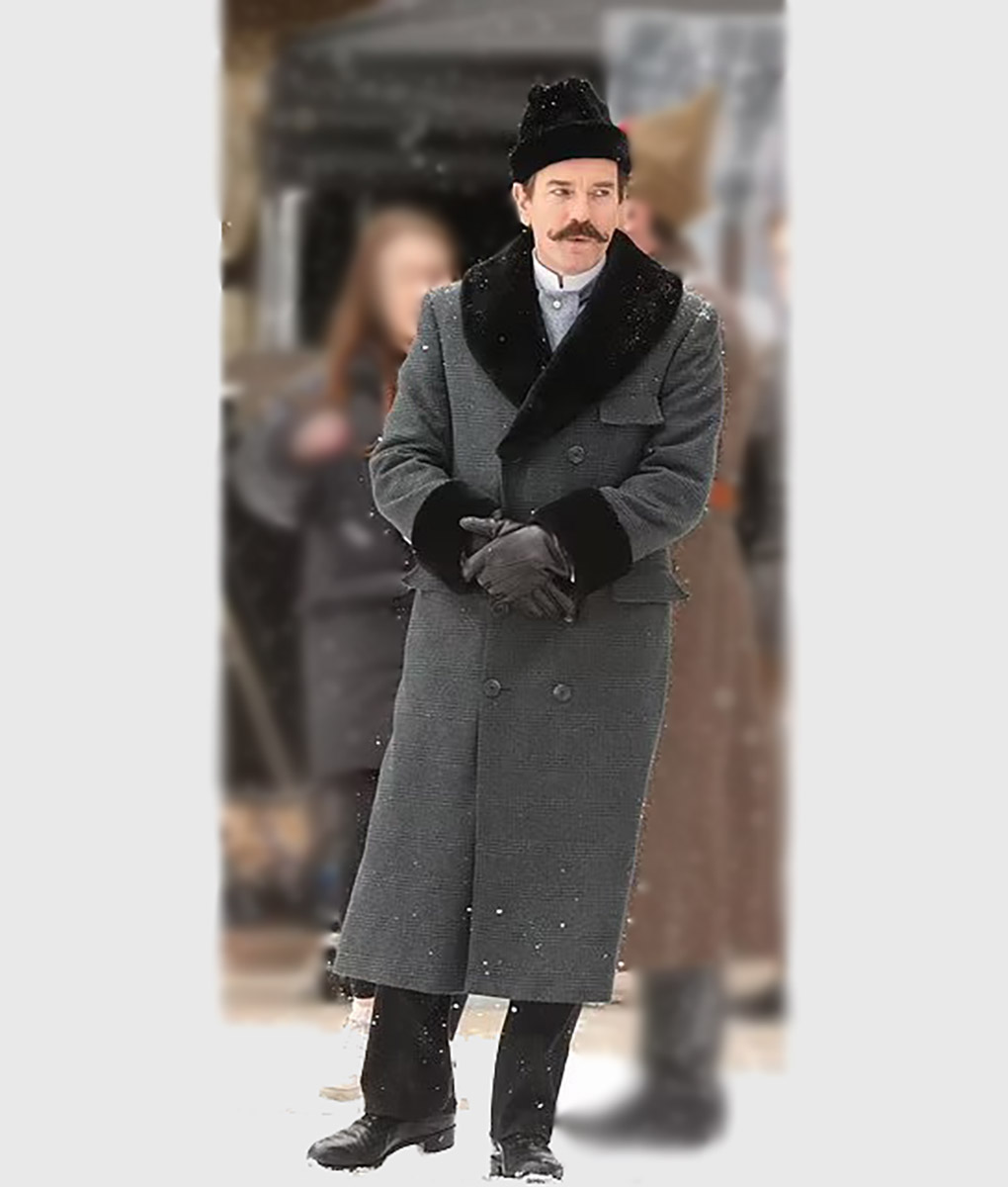 Ewan McGregor A Gentleman in Moscow Alexander Rostov Grey Coat