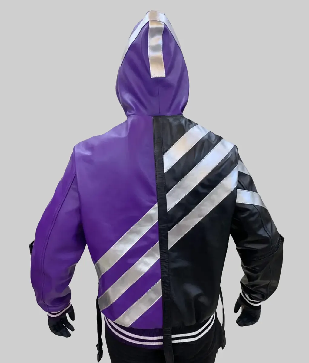 れおん Reina Mishima Tekken 8 Hooded Jacket | The Leather City