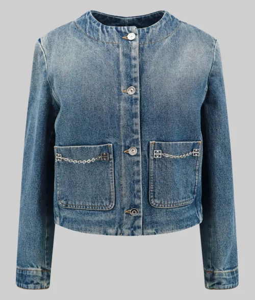 Sydney Sweeney Blue Denim Jacket