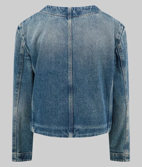 Sydney Sweeney Blue Denim Jacket