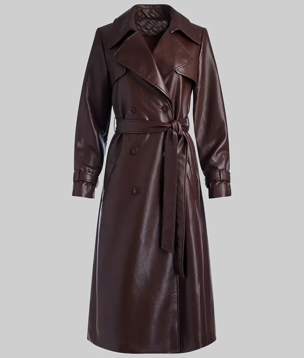 sullen Tokyo購入】オールレザートレンチコート ブラック 【公式通販】