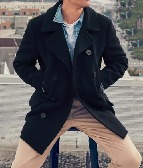 Jason Dessen Dark Matter Joel Edgerton Navy Blue Wool Peacoat