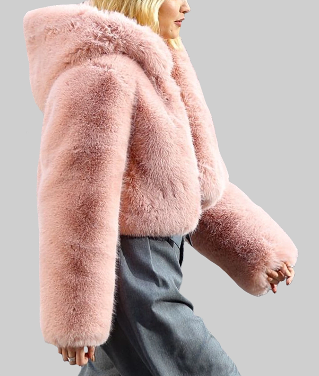 herlipto  Faux Fur Coat pink Mサイズ Gigi Hadid Pink Faux Fur Jacket | The Leather City