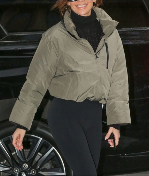 Jennifer Loper Windbreaker Jacket - Jennifer Loper Zip Up Windbreaker Jacket - Front View