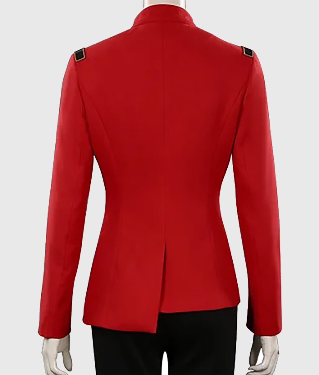 Star Trek Discovery Season 4 Sonequa Martin Red Jacket - Image 4