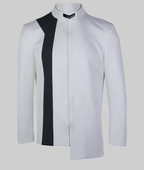 Wilson Cruz Star Trek Discovery White Cotton Jacket - Front