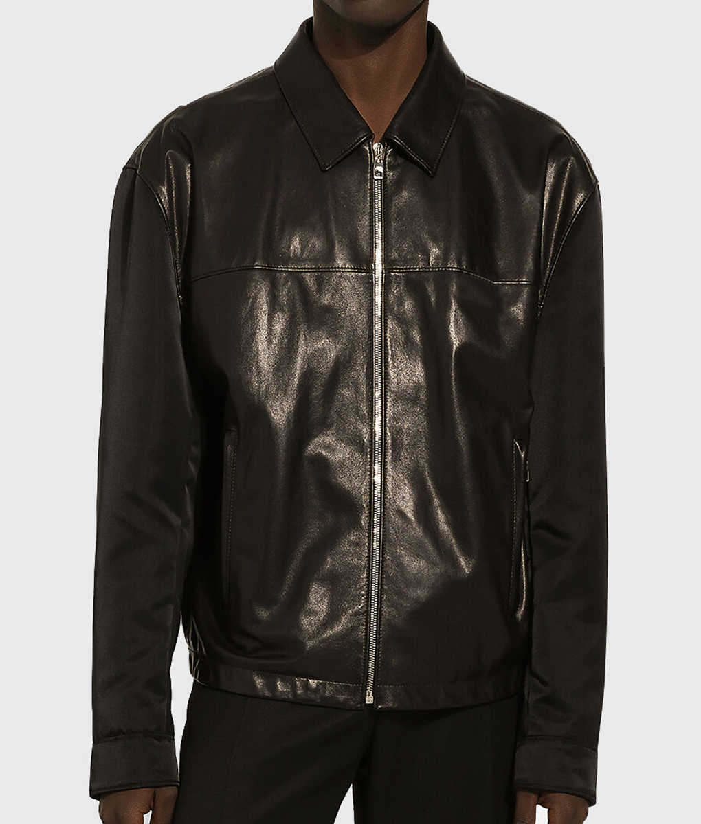Bad Boys Ride or Die Premiere Marcus Burnett Black Leather Jacket