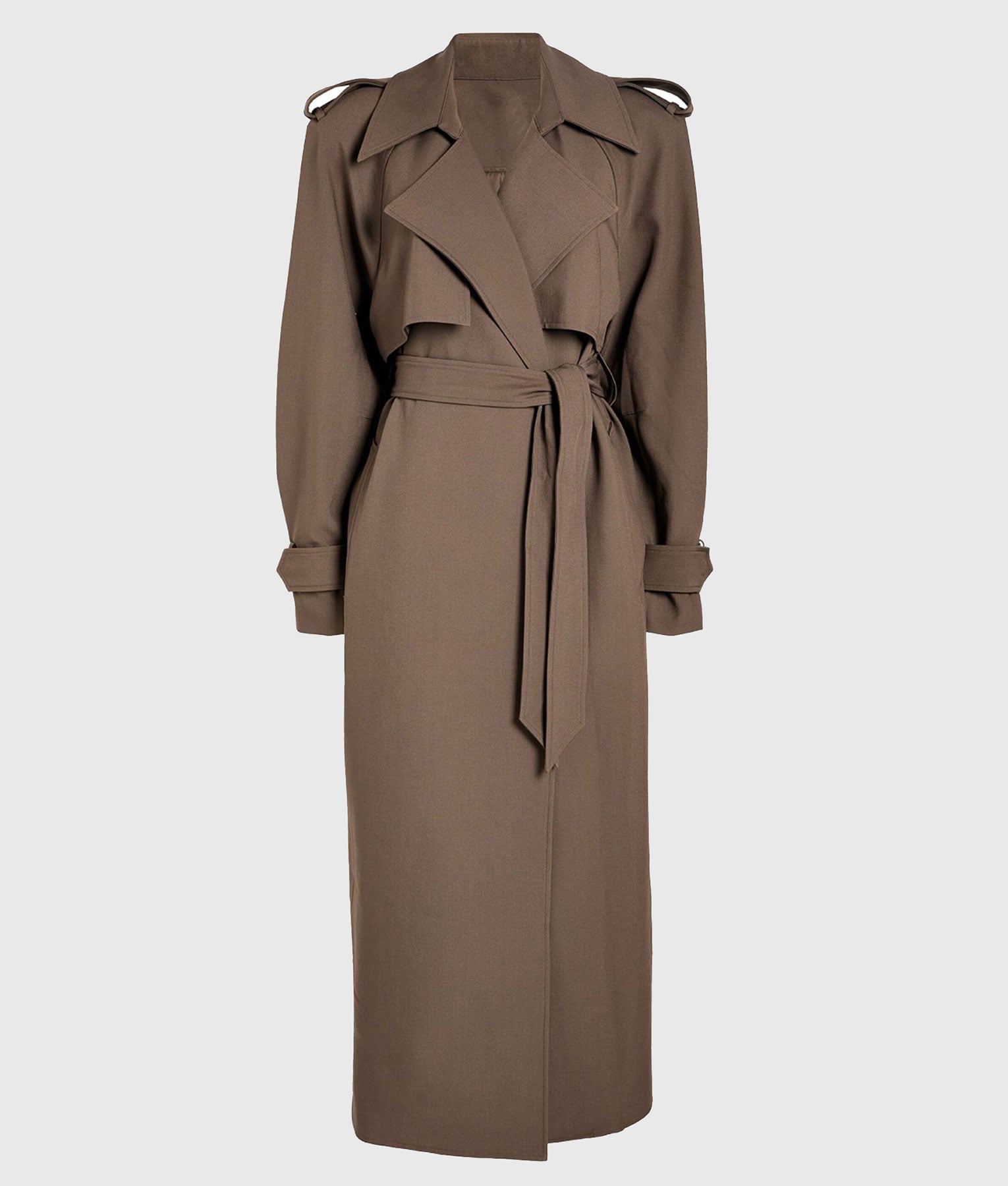 Dakota Johnson Cotton Coat - Dakota Johnson Leave With Dinner In New York - Front View