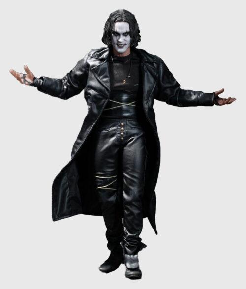 Eric The Crow Trench Coat - Brandon Lee Costume The Crow Trench Coat - front View