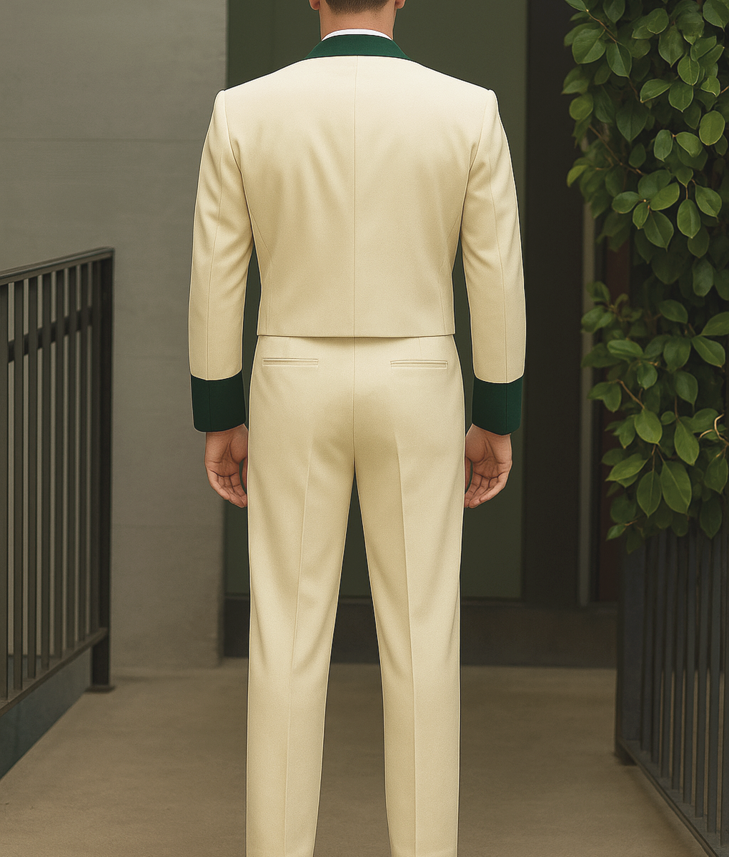 Palm Royale Ricky Martin Off White Suit - Image 3