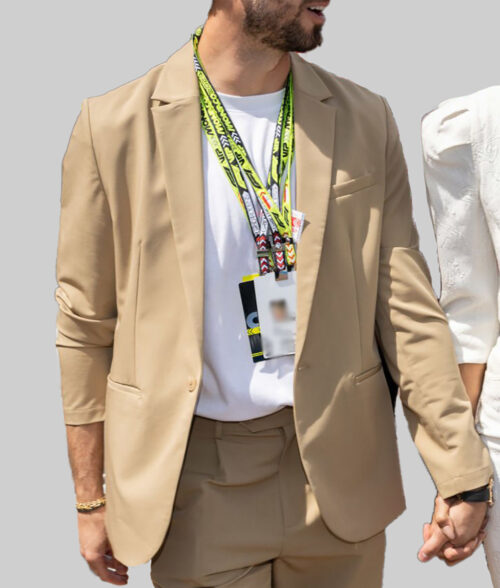 Kevin Trapp Brown Blazer - Kevin Trapp Brown Blazer - Front View