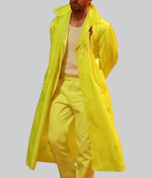 The Fall Guy Ryan Gosling Yellow Coat - The Fall Guy Ryan Gosling Yellow Coat - Front View