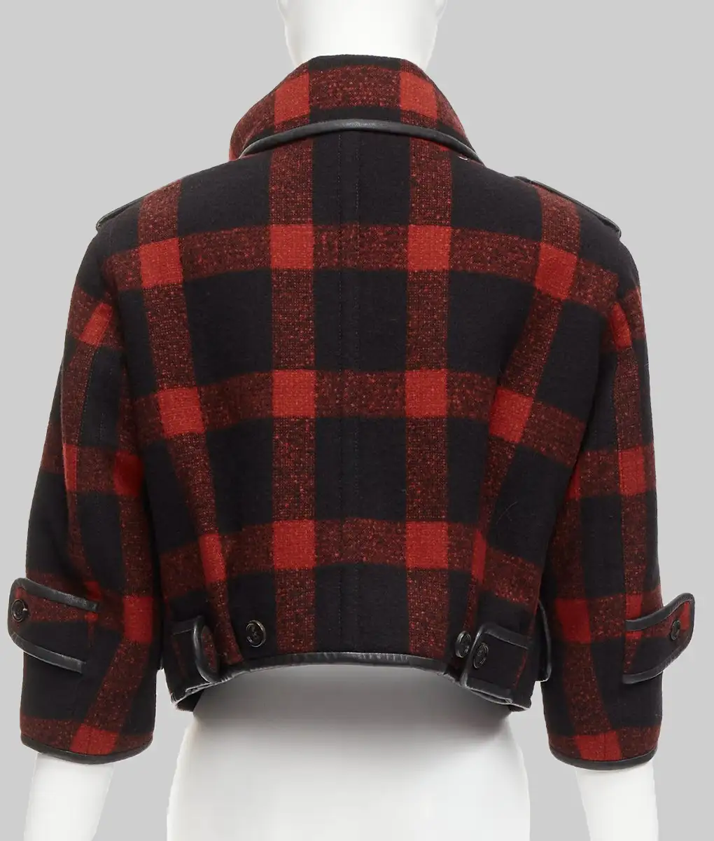 F1 British Grand Prix 2024 Cara Delevingne Red And Black Cropped