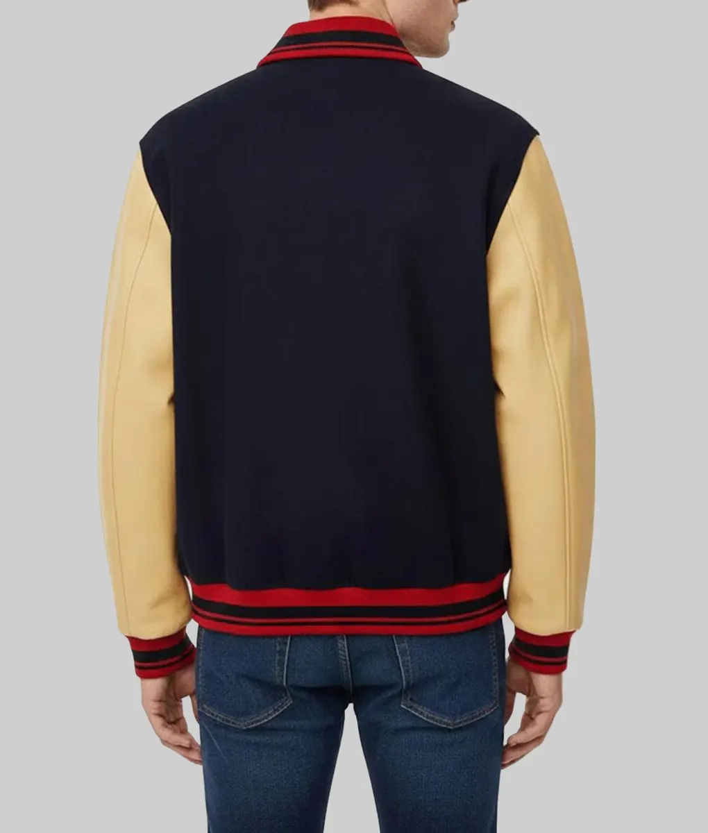 Stranger Things Noah Schnapp Bomber Jacket - Back