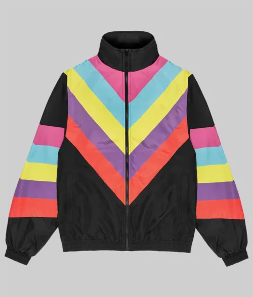 Call Boy Colorful Tracksuit - Electric Call Boy Colorful Tracksuit - Jacket View