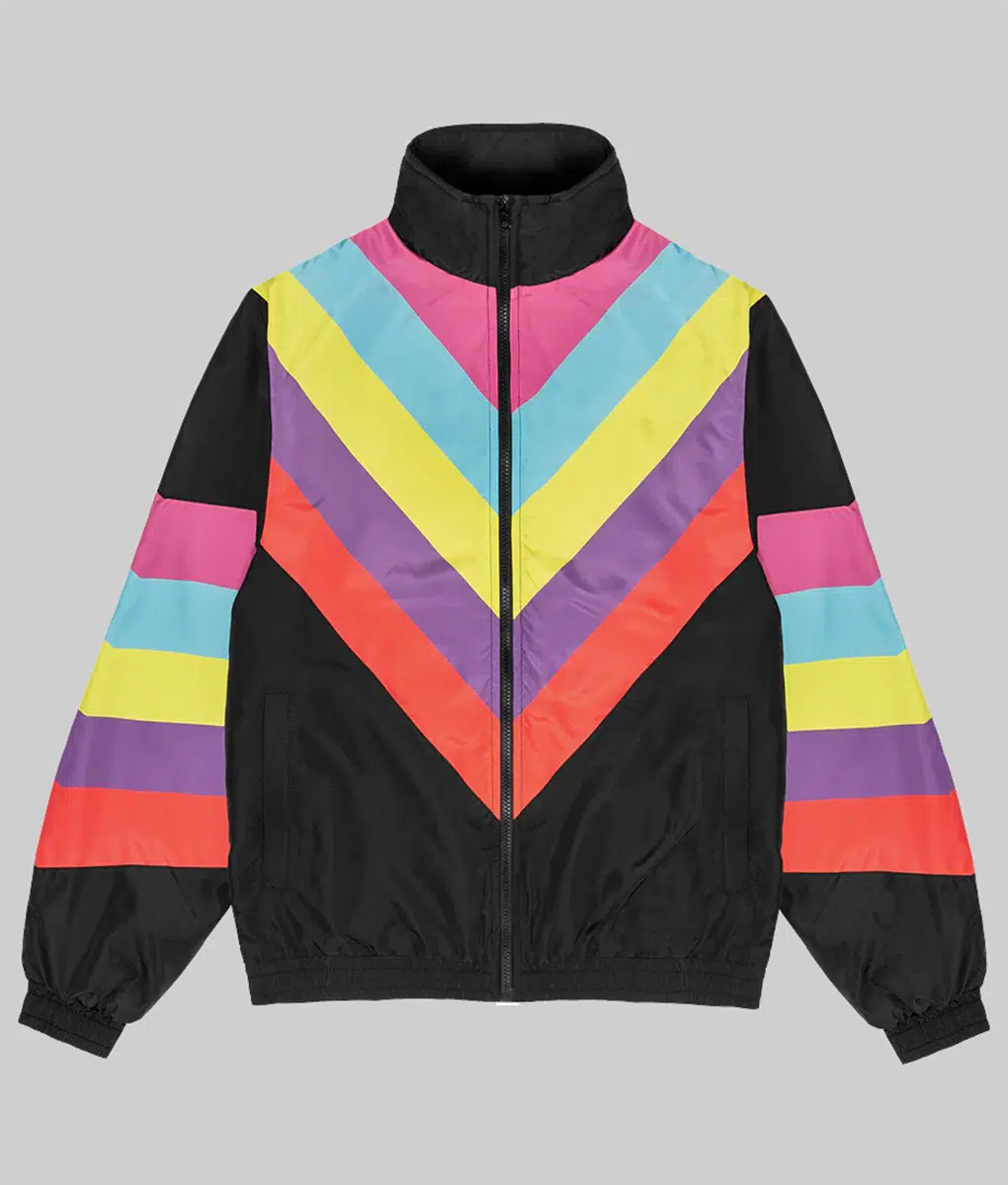 Call Boy Colorful Tracksuit - Electric Call Boy Colorful Tracksuit - Jacket View