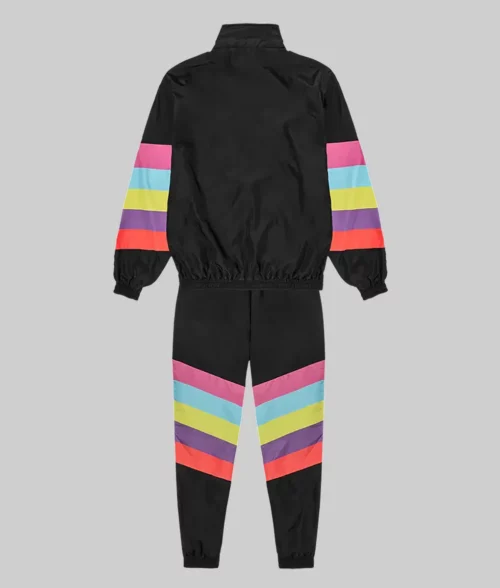 Call Boy Colorful Tracksuit - Electric Call Boy Colorful Tracksuit - Back View