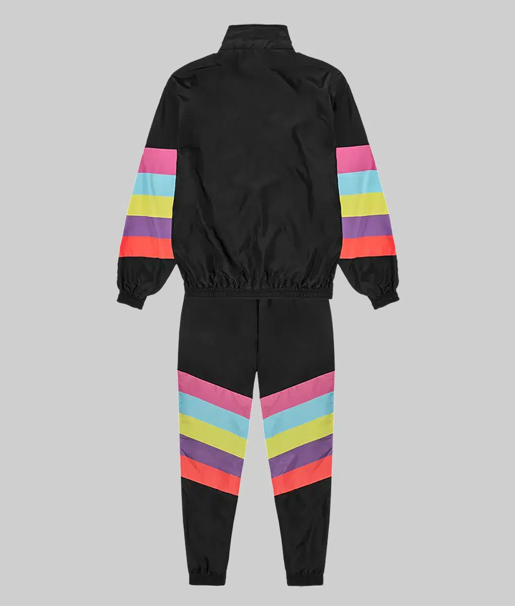 Call Boy Colorful Tracksuit - Electric Call Boy Colorful Tracksuit - Back View
