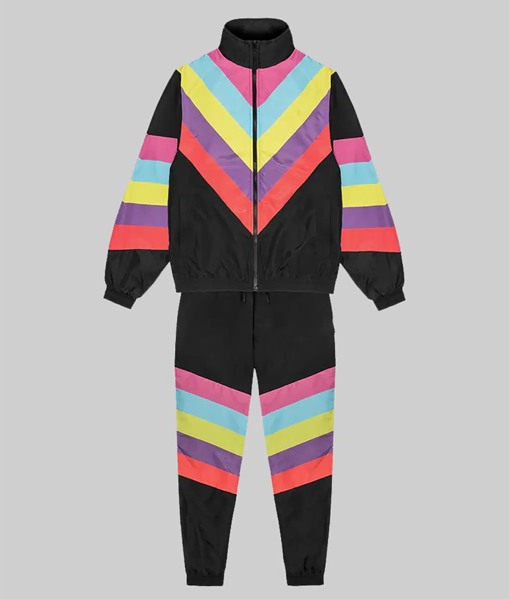 Call Boy Colorful Tracksuit - Electric Call Boy Colorful Tracksuit - Front View