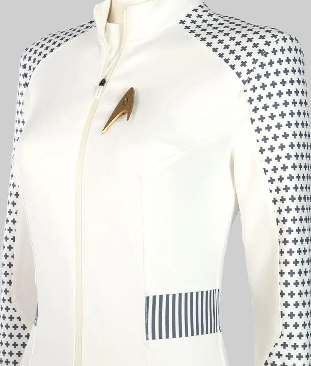 Borderlands Kevin Hart Cardigan Jacket - Borderlands Kevin Hart (Roland) Blue Cardigan Jacket - Side View 1