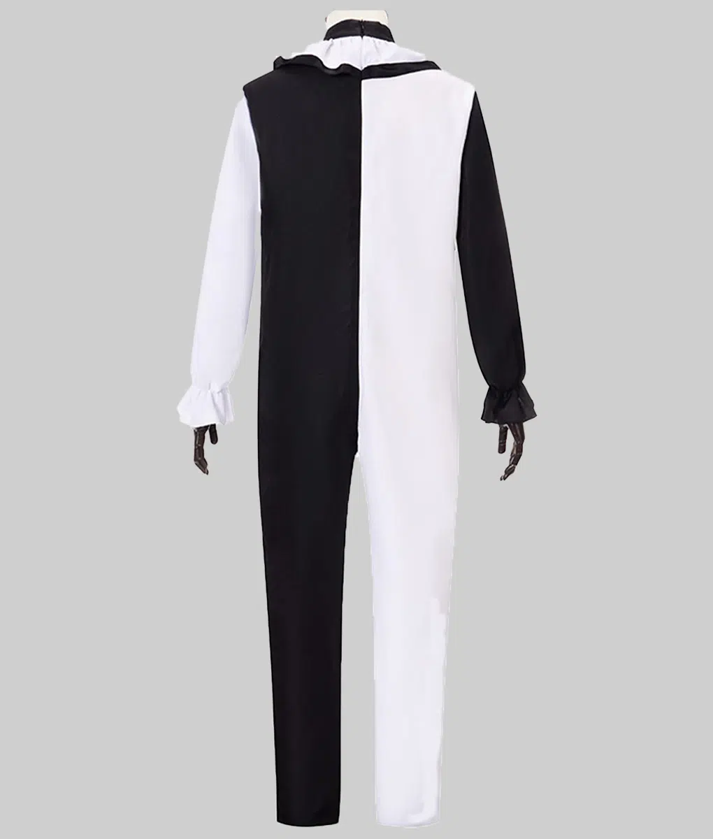 Terrifier 3 Art The Clown Costume Jumpsuit - Terrifier 3 David Howard Thornton (Art The Clown) Costume Jumpsuit - Back View