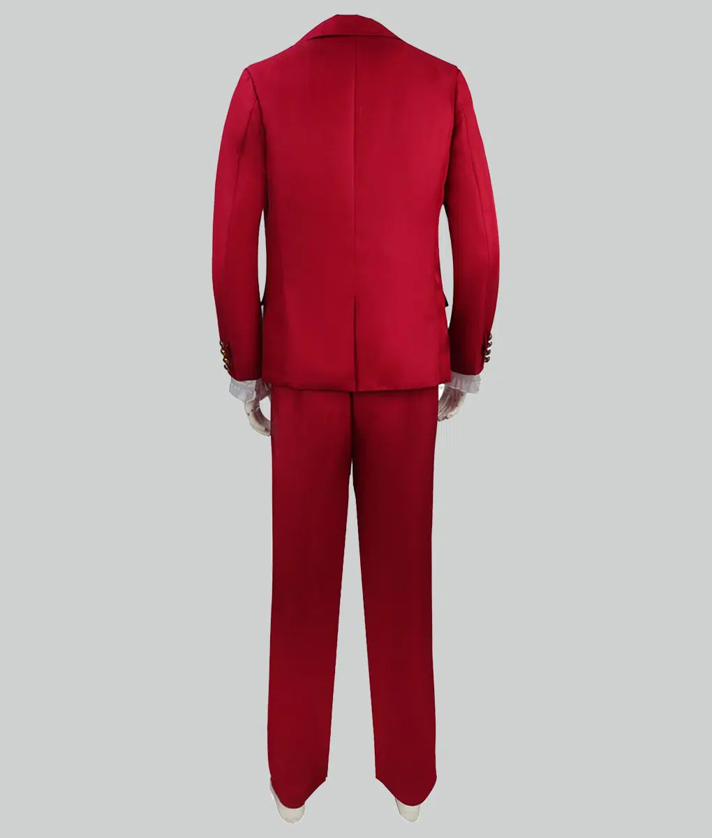 Beetlejuice Beetlejuice Michael Keaton Red Suit - Beetlejuice Beetlejuice 2024 Michael Keaton Red Suit - Back View