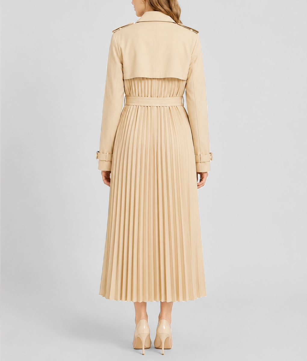 Only Murders In The Building Selena Gomez Trench Coat - Back