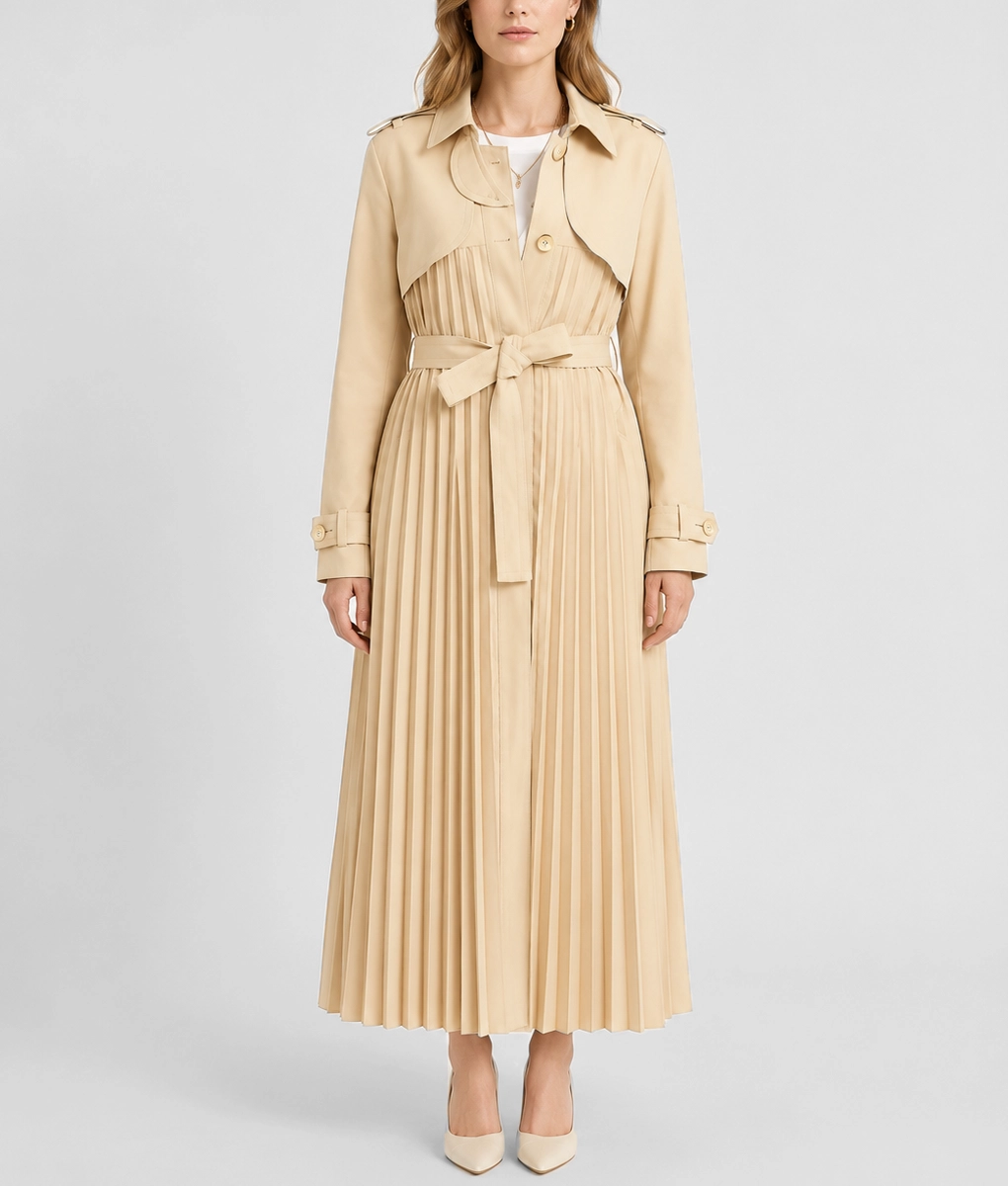 Only Murders In The Building Selena Gomez Trench Coat - Front