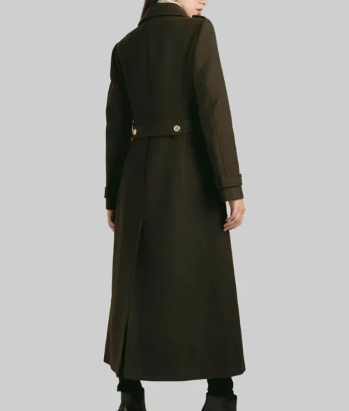 【Amanda】 ato WOOL TRENCH COAT Amanda】 ato WOOL TRENCH COAT Buy Amanda Holden Black Wool Coat