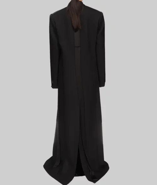 Cameron Diaz Black Long Coat - Back In Action Special screening Cameron Diaz Black Long Coat - Back View