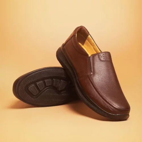 Harry Men's Brown Dress Leather Loafers The Leather City