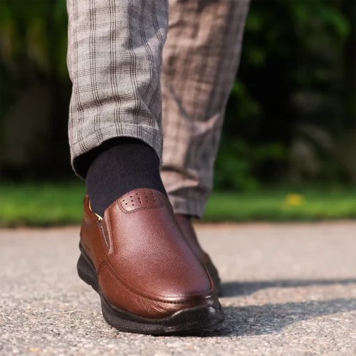 Harry Men's Brown Dress Leather Loafers The Leather City