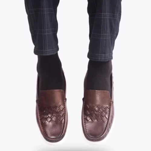 Tom Casual Leather Brown Loafers The Leather City
