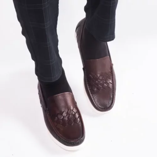Tom Casual Leather Brown Loafers The Leather City
