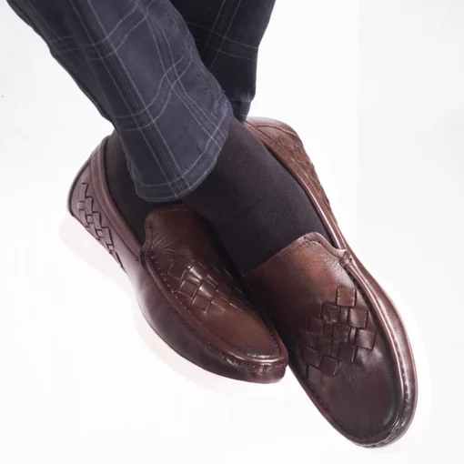 Tom Casual Leather Brown Loafers The Leather City