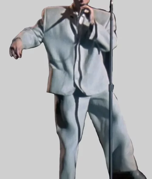 David Byrne Oversized Grey Suit - David Byrne Oversized Grey Suit - Front View