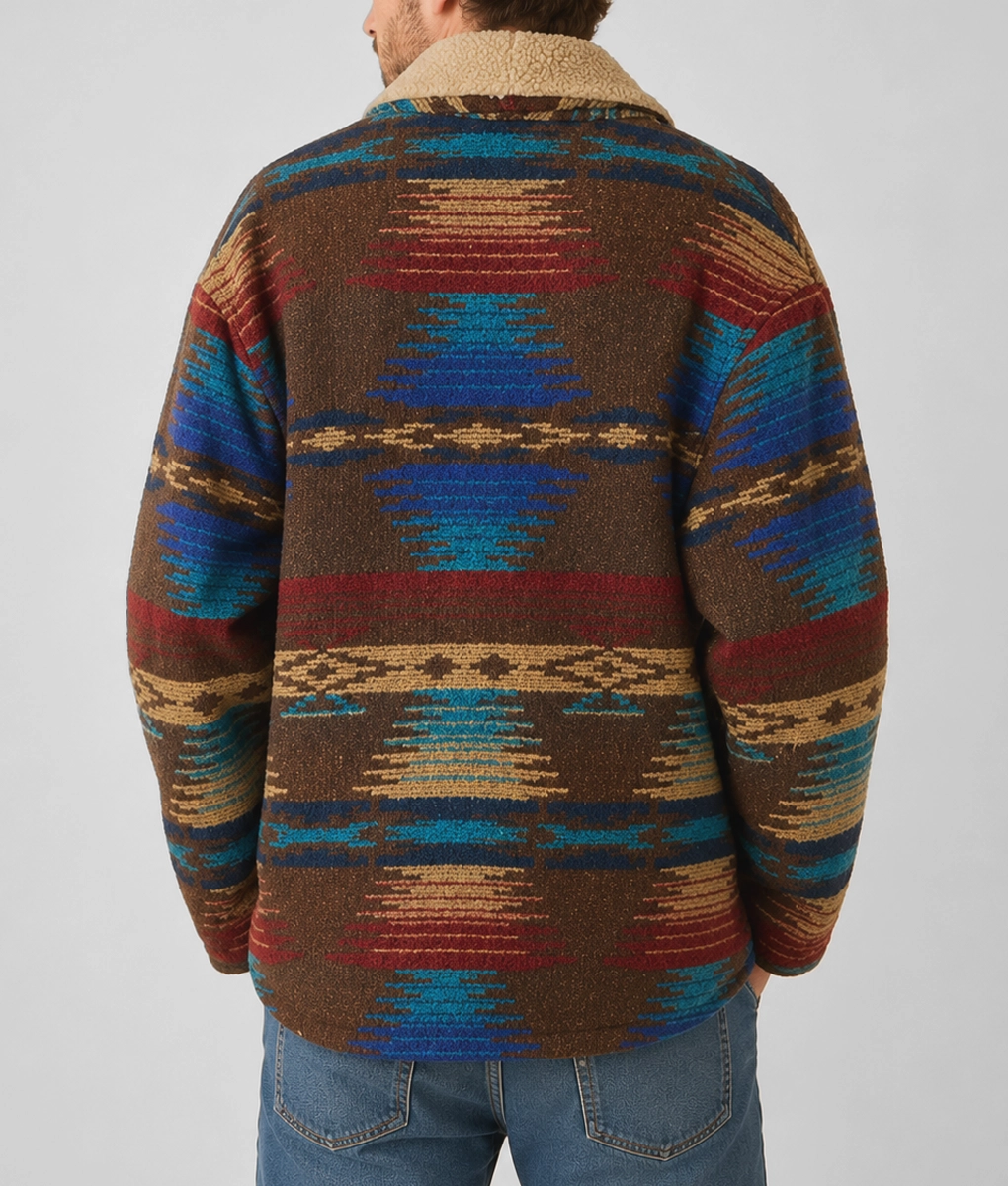 Dumb and Dumber Cowboy Coat - Back