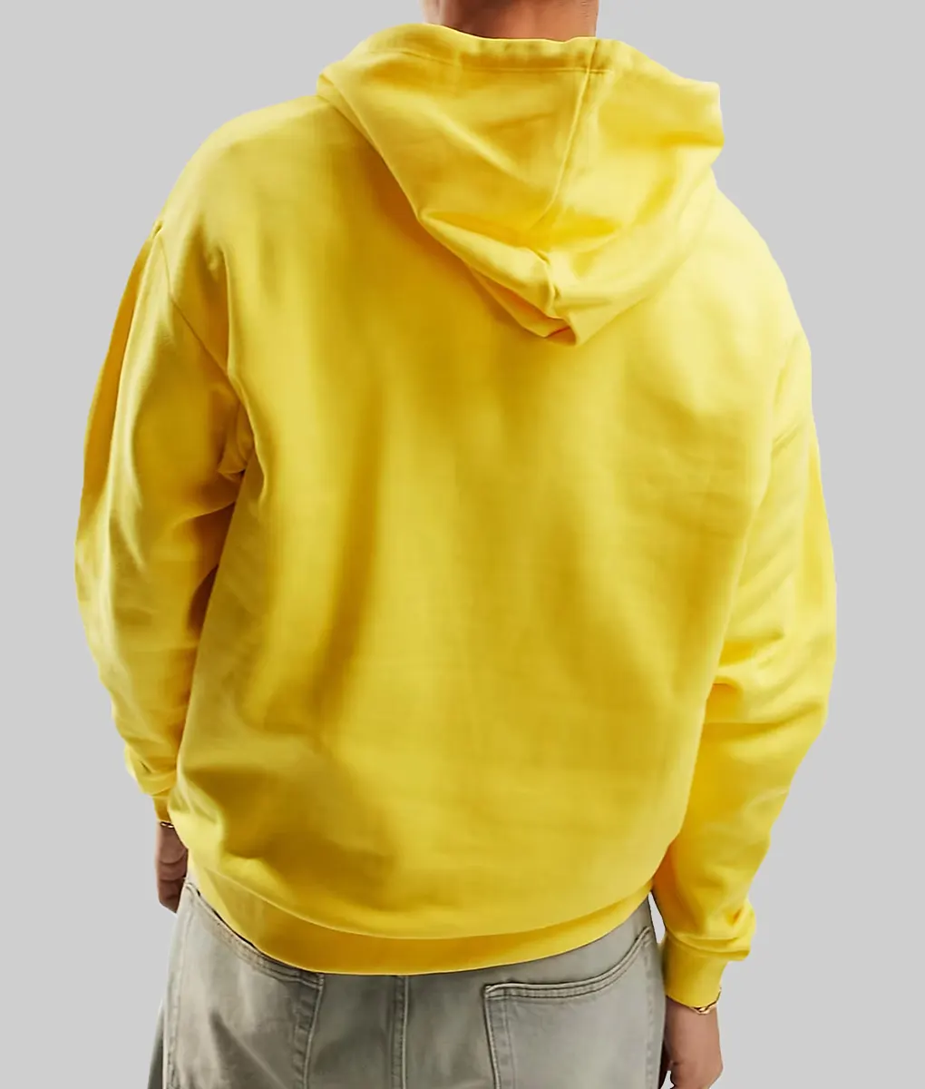 Justin Bieber Yellow Pull Over Hoodie The Leather City