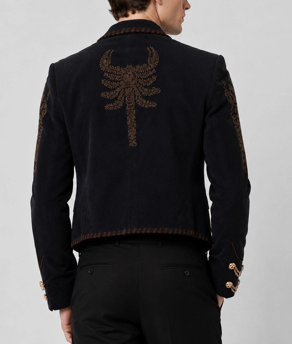 Once Upon A Time In Mexico El Mariachi Jacket - Back