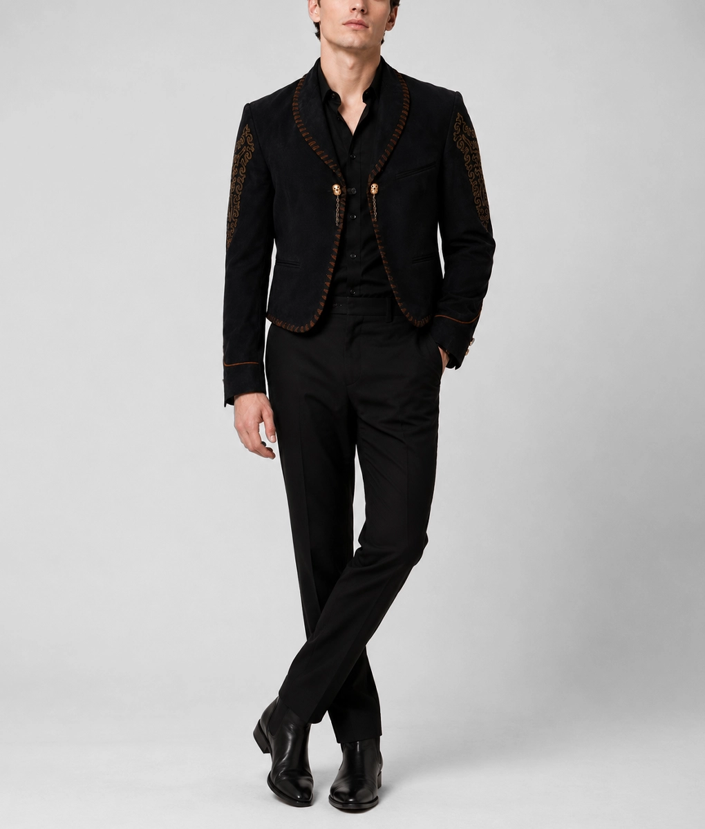 Once Upon A Time In Mexico El Mariachi Jacket - Front View
