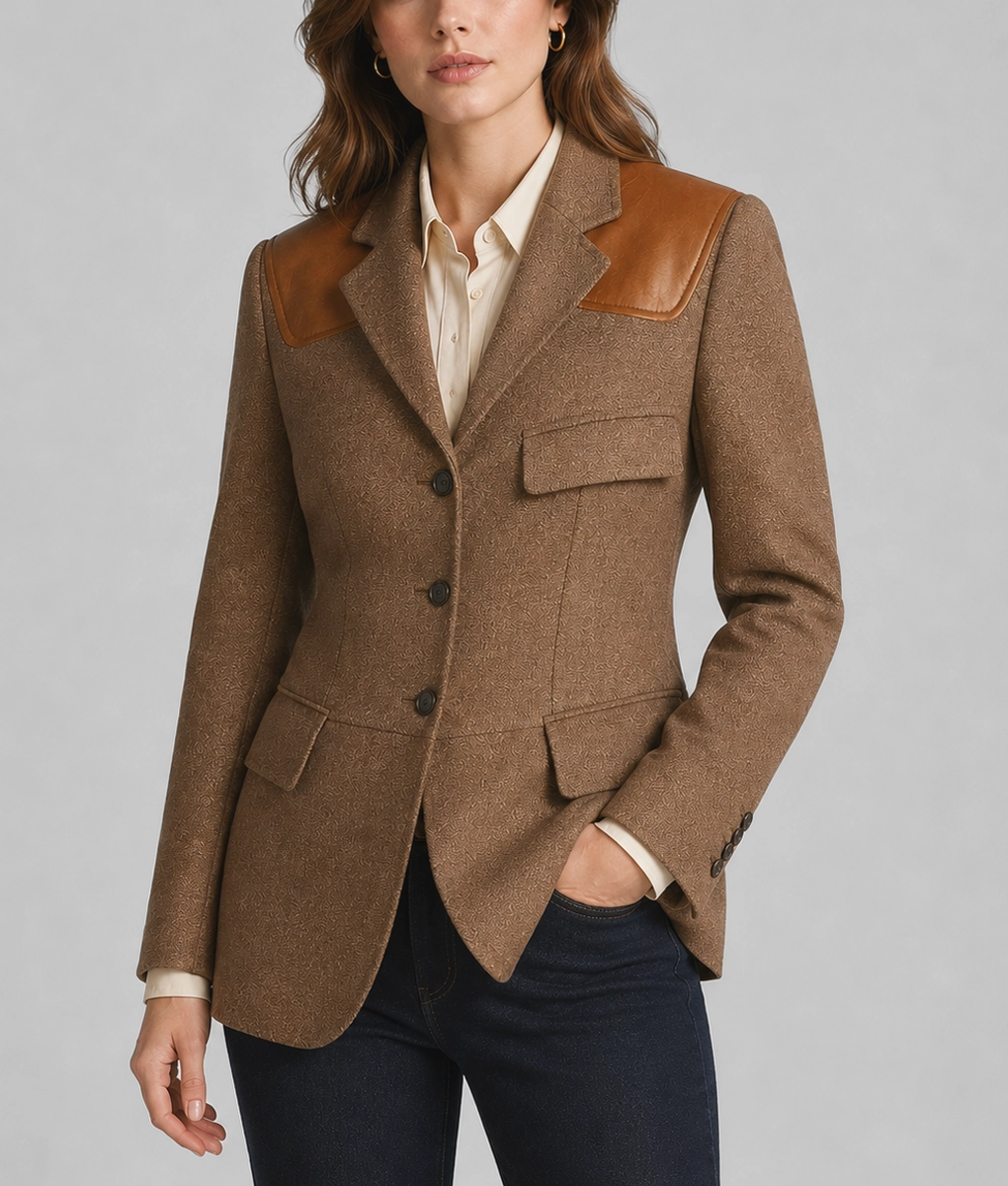 The Residence Uzo Aduba Wool Blazer - Front 2