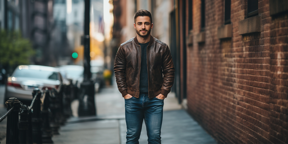 Leather Bomber Jackets