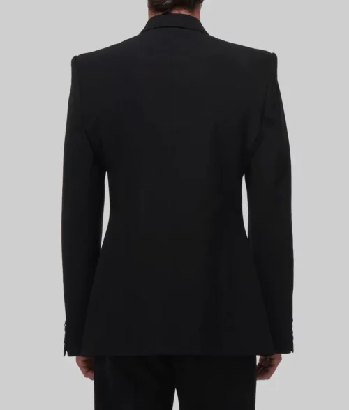You Penn Badgley Black Blazer - You Penn Badgley (Joe Goldberg) Black Blazer - Back View