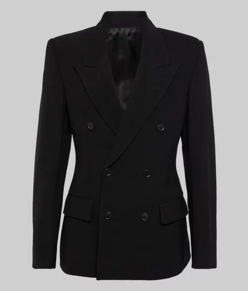 You Penn Badgley Black Blazer - You Penn Badgley (Joe Goldberg) Black Blazer - Front View