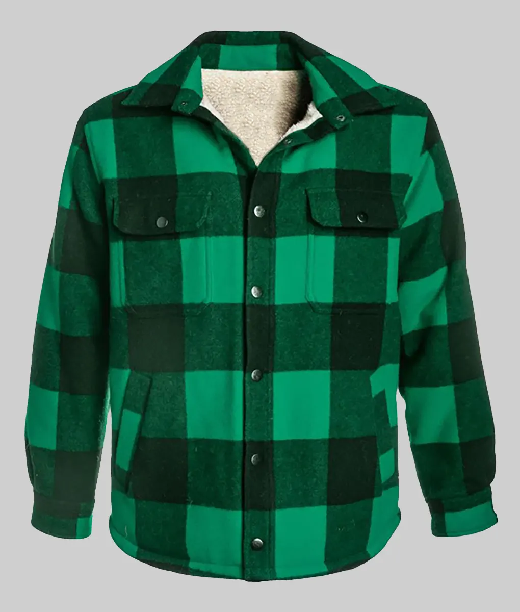 Christmas Island Rachel Skarsten (Kate Gabriel) Plaid Jacket TLC