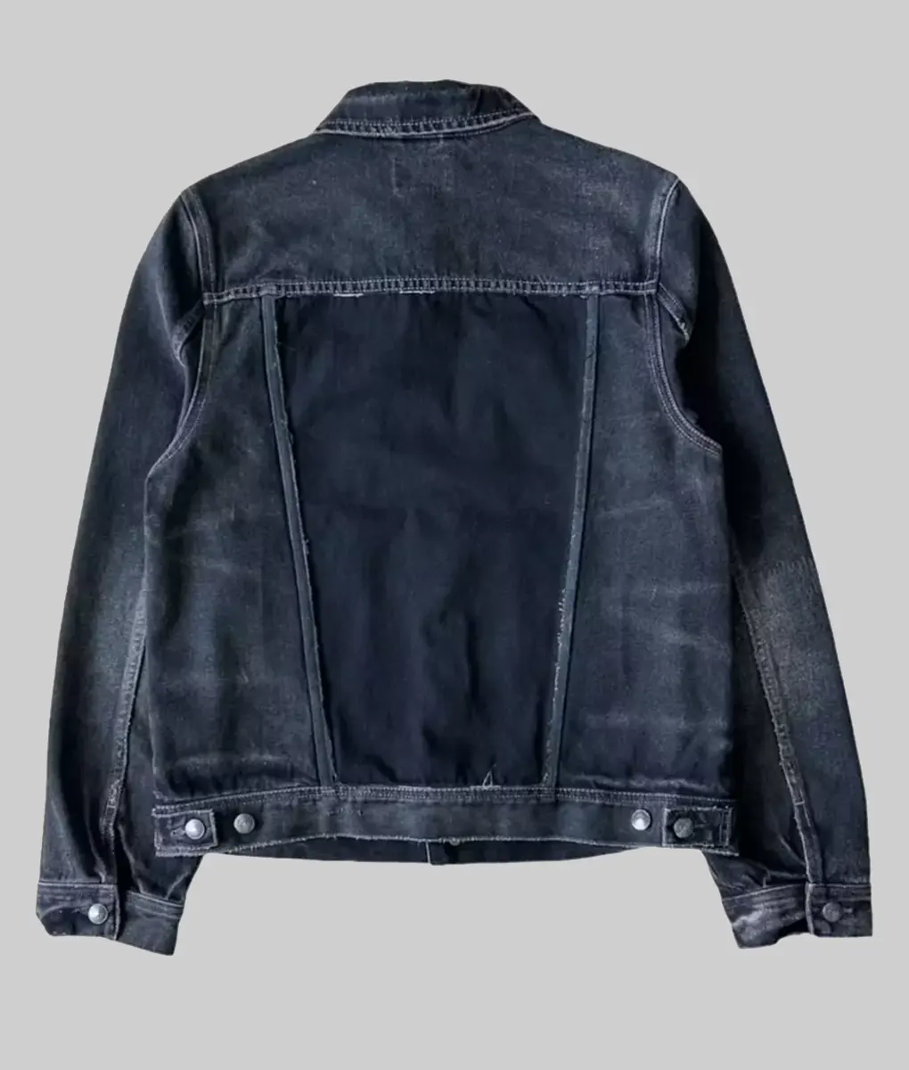 Echo Valley Sydney Sweeney Denim Jacket - Back View