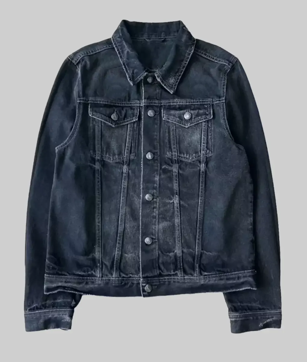 Echo Valley Sydney Sweeney Denim Jacket - Front View