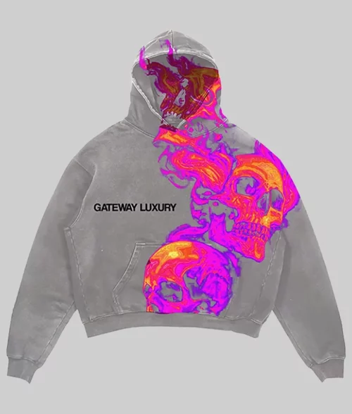 Gateway Luxury Pullover Hoodie - Gateway Luxury Pullover Hoodie - Grey