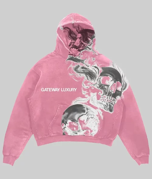 Gateway Luxury Pullover Hoodie - Gateway Luxury Pullover Hoodie - Pink