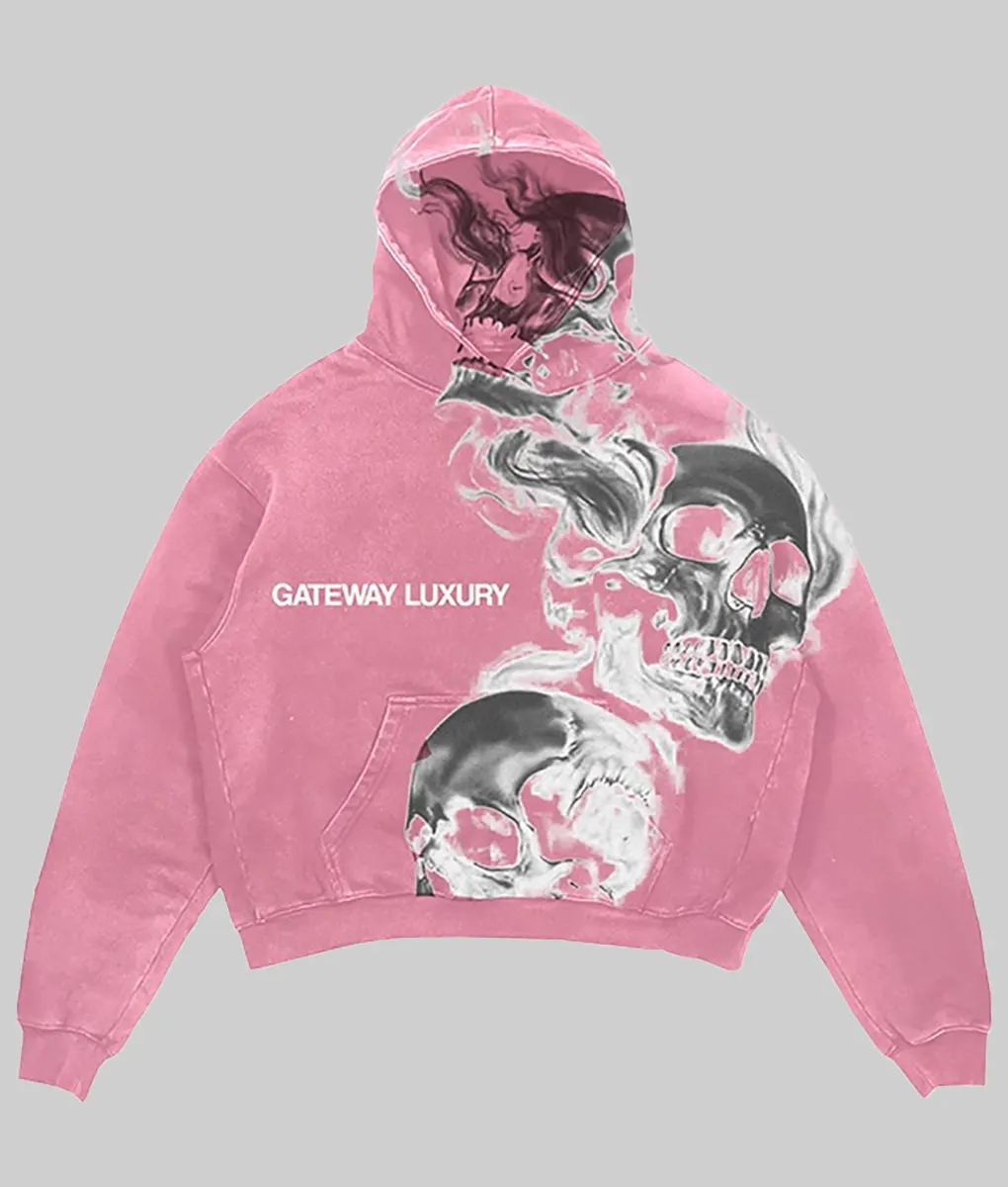 Gateway Luxury Pullover Hoodie - Gateway Luxury Pullover Hoodie - Pink